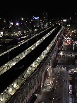 写真１７ ホテルから岡山駅の夜景